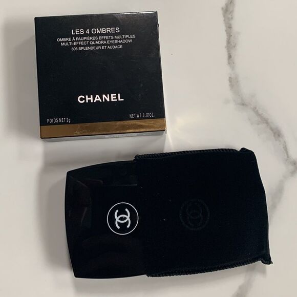 #304 CHANEL LES 4 OMBRES OMBRÉ PAULIÈRES EFFETS MULTIPLES EYESHADOW QUAD New - Picture 5 of 6